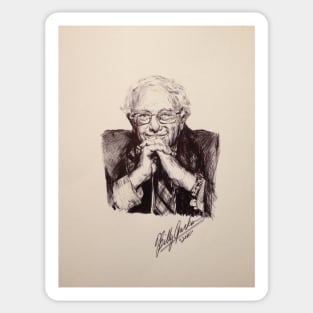 Bernie Sanders Portrait Sticker